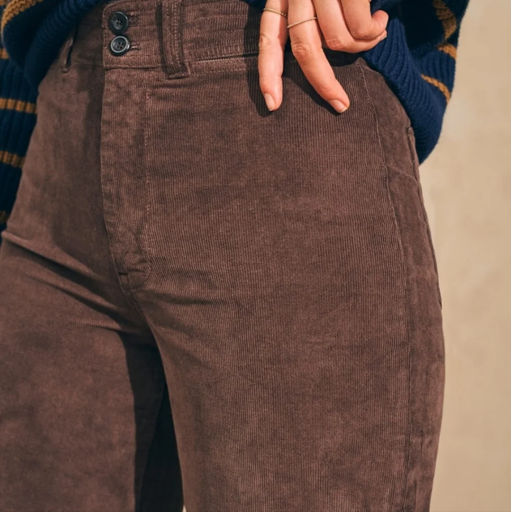 Faherty Wide Leg Pants - Picture 3 of 10